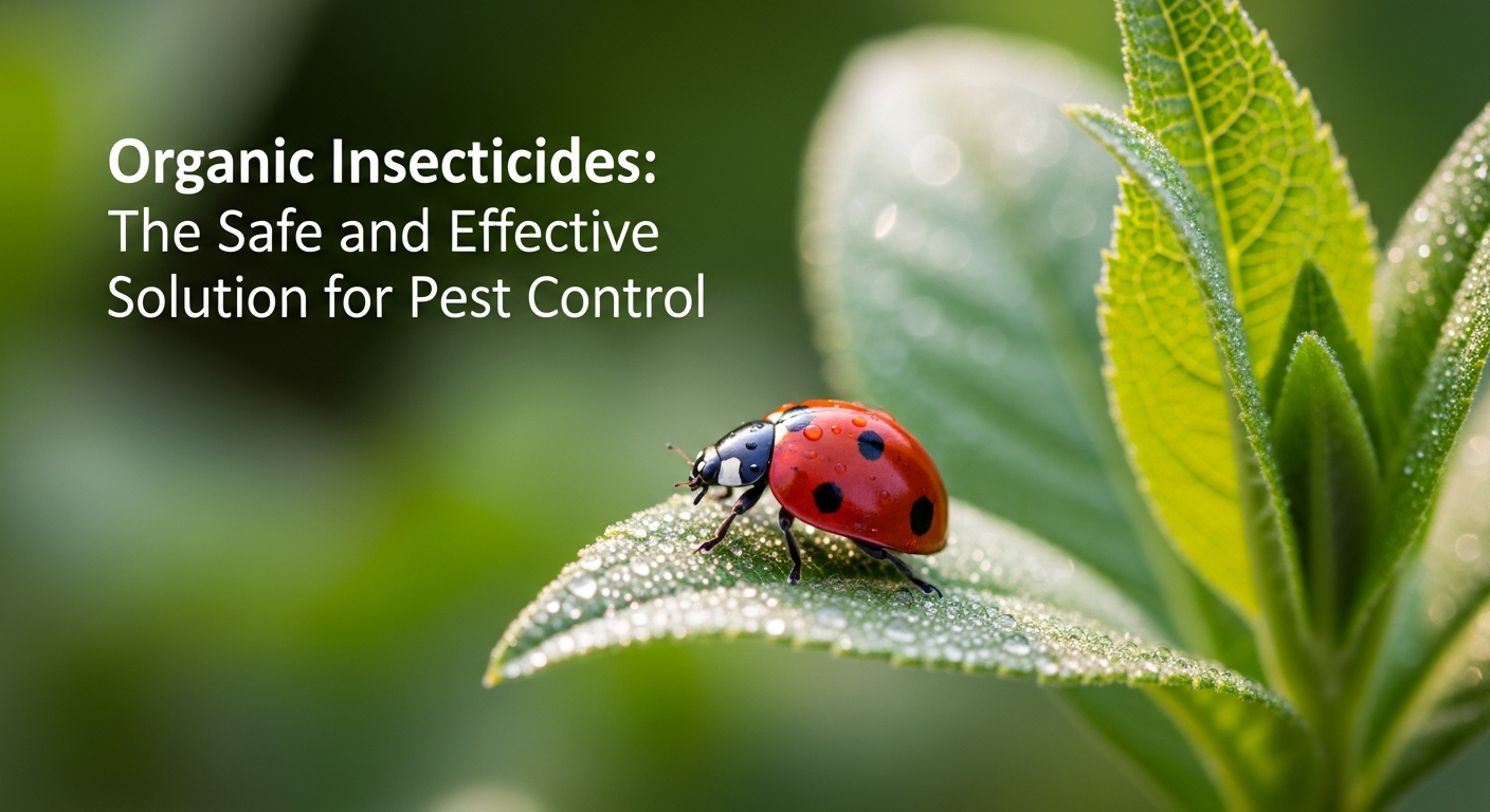 Natural insecticides are a form of plant protection used to keep plants healthy (and plants protected) from damage or disease without resorting to the use of chemical products that could harm them.